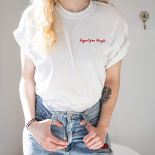 Respect Free Thought Embroidered Unisex Tee